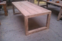 Balken tafel wormer